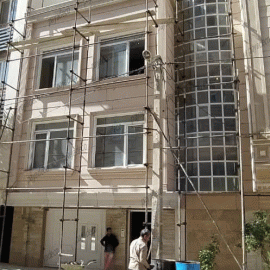 بازسازی نما ساختمان در مهرشهر کرج